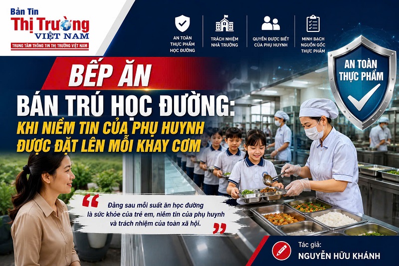 Bữa ăn học đường: Đừng để niềm tin của phụ huynh trở thành một ''canh bạc''